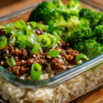 Healthy Ground Beef Meal Prep