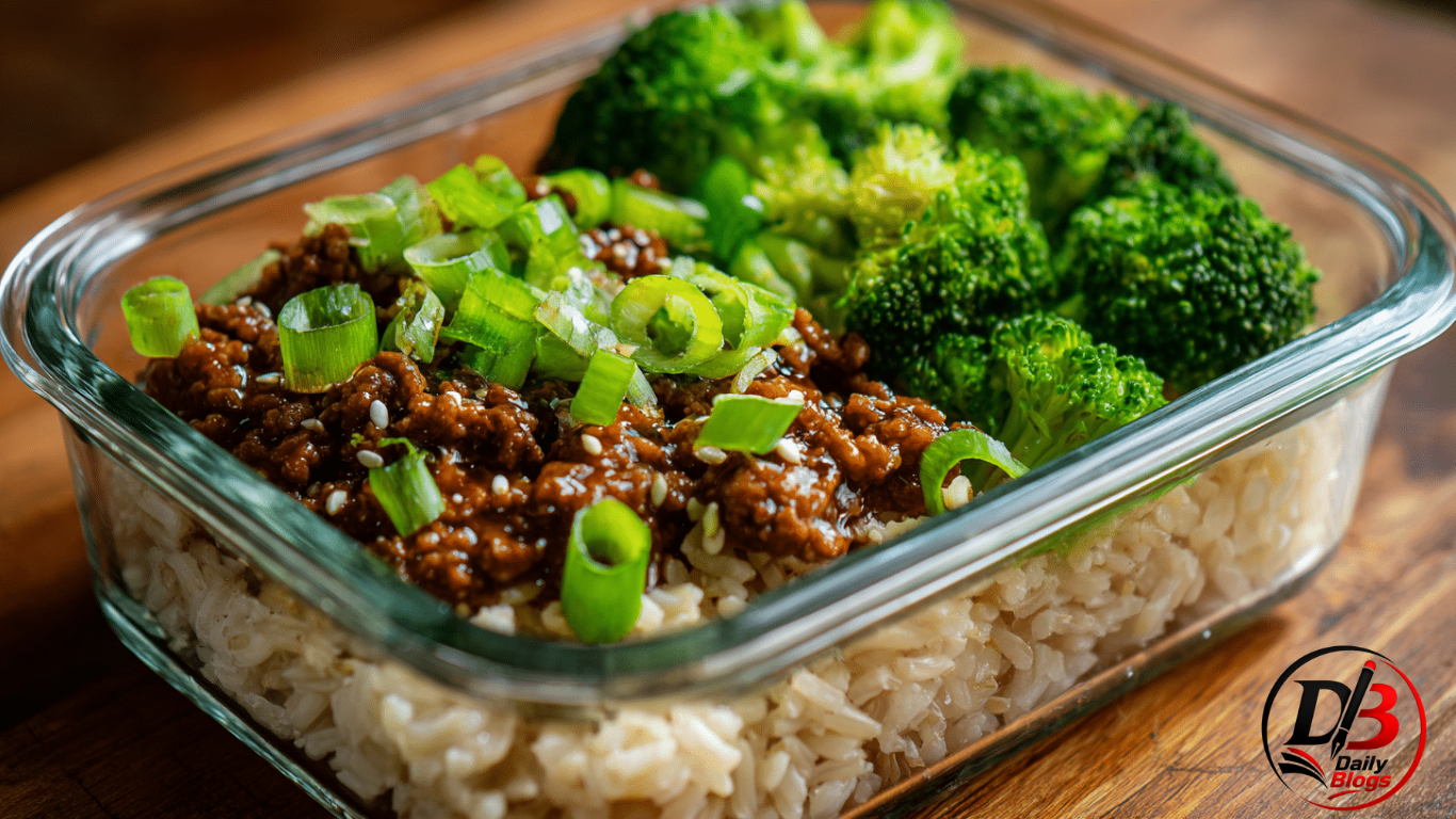 Healthy Ground Beef Meal Prep