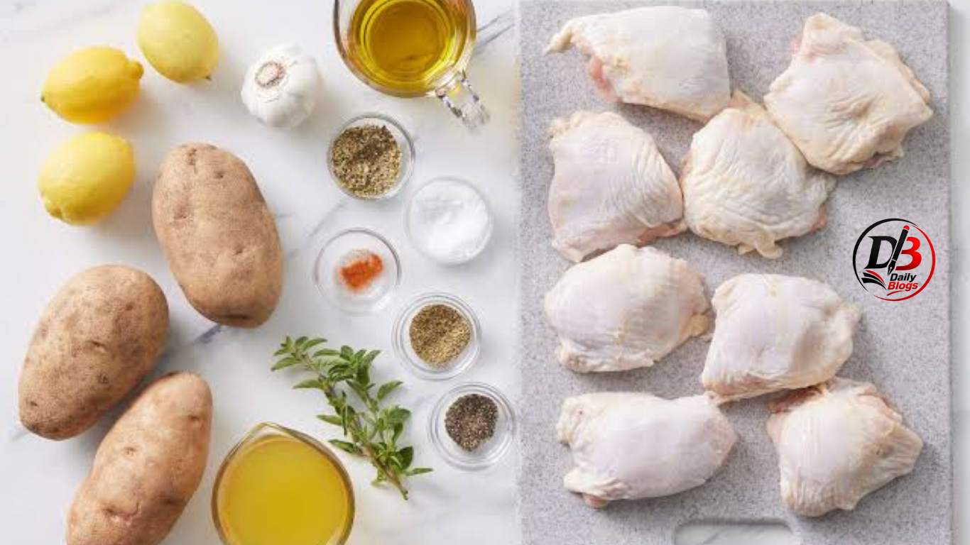 Greek Lemon Chicken and Potatoes