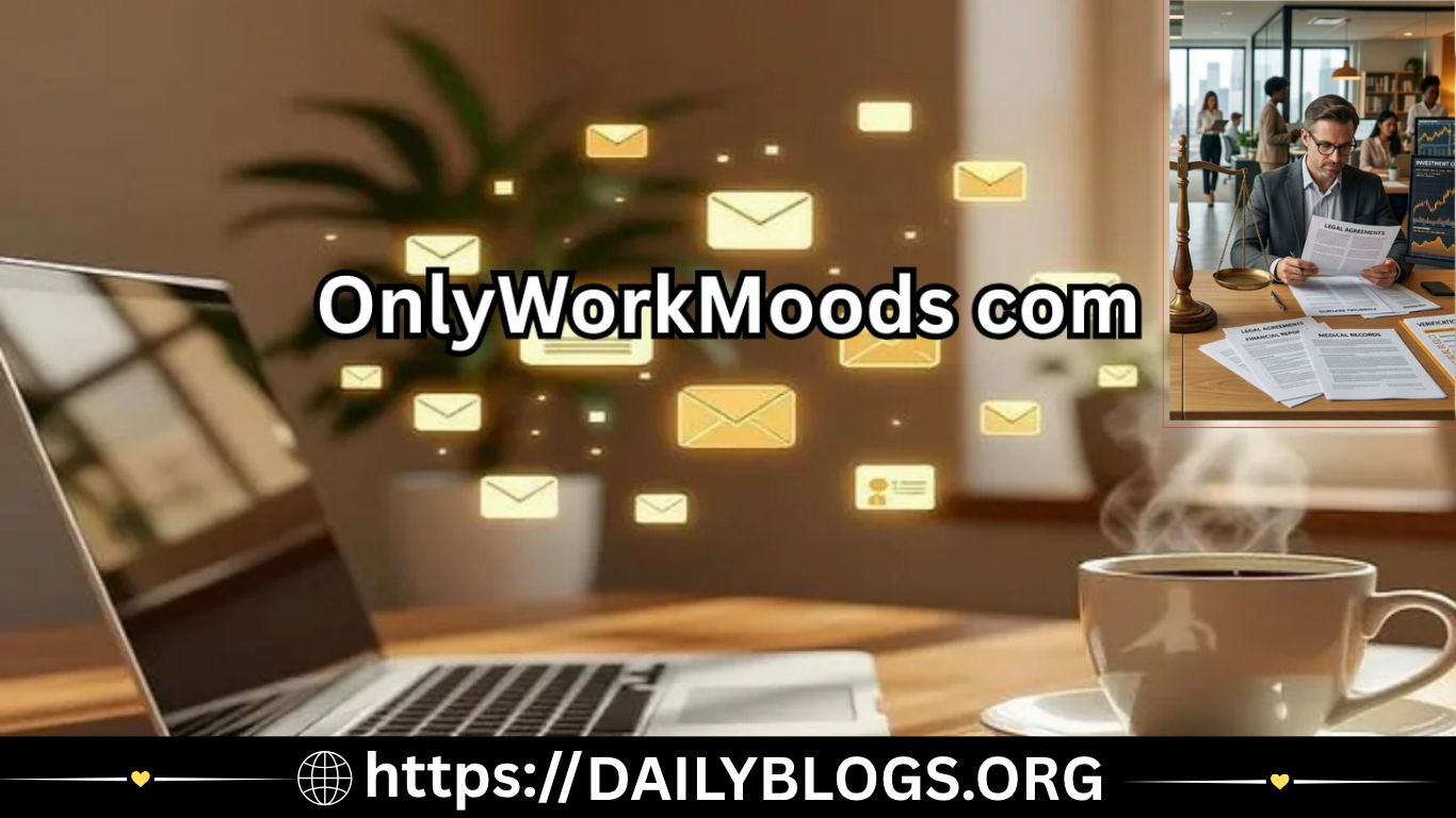 onlyworkmoods com: The Plain‑Speaking Blog Behind the Misleading Name